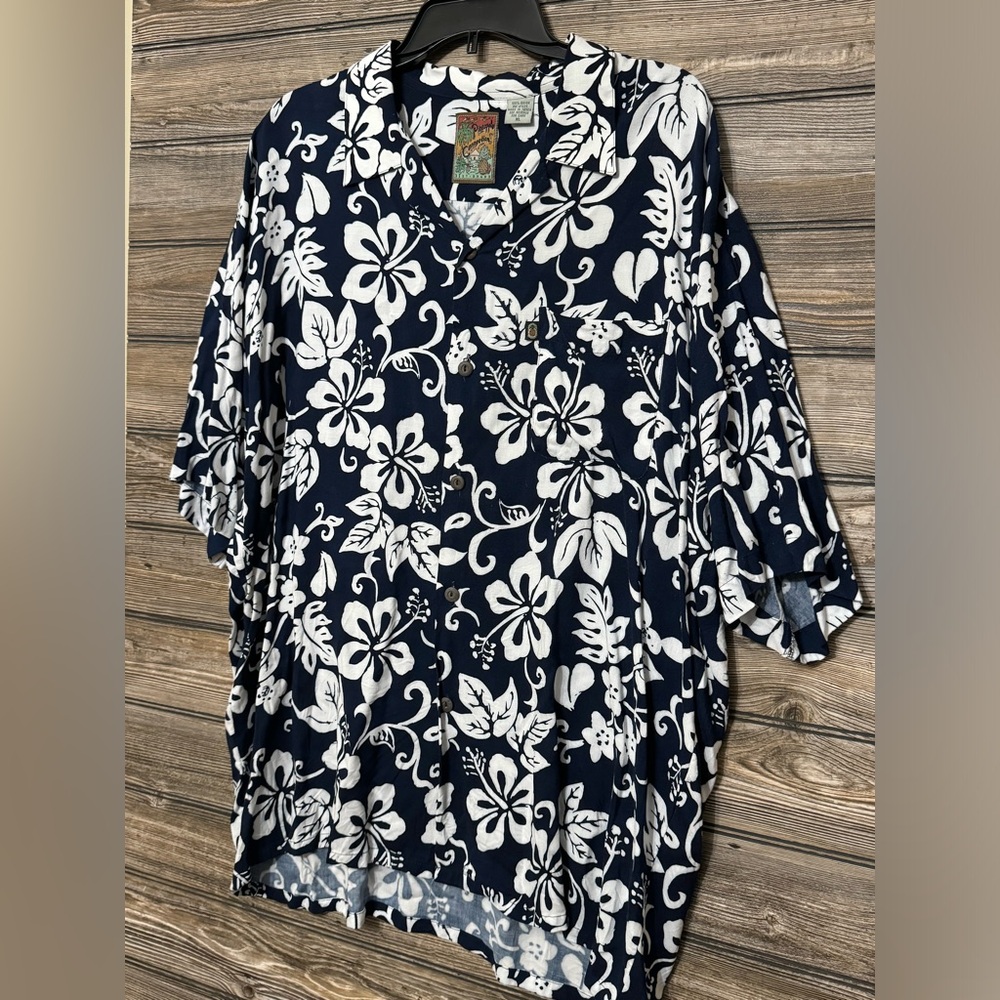 Pineapple Connection Men’s Button Up Size X-Large - image 2